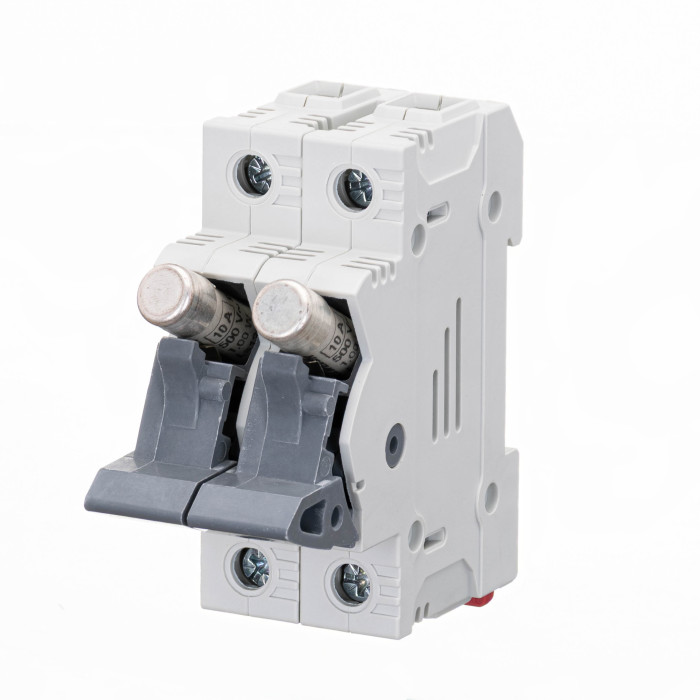 Тримач запобіжників з індикацією Vector VS GENESIS 2P 10x38 32A 1000V DC