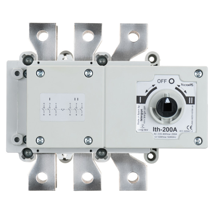 Перемикач TELERGON S5F 3P 200A - S5F02003PS0