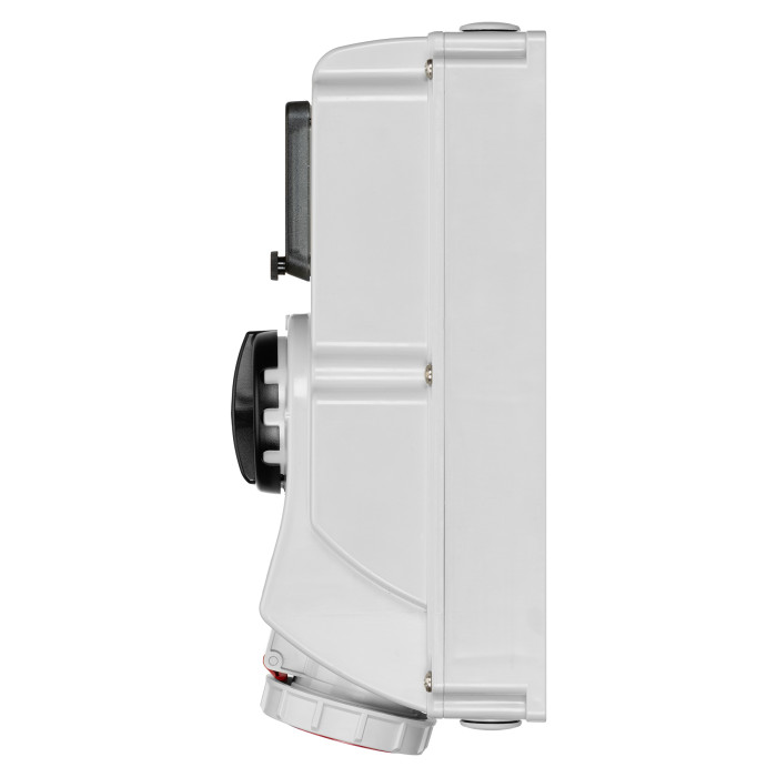 Розетка настінна з механічним блокуванням та DIN-модулем IDE MUNDIAL 3P+N+E 16A 200/346–240/415V IP67