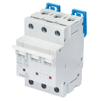 Модульний автоматичний вимикач ISKRA RI63 3P C50A 10кА