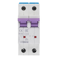 Модульний автоматичний вимикач ISKRA RI62 2P C32A 10kA