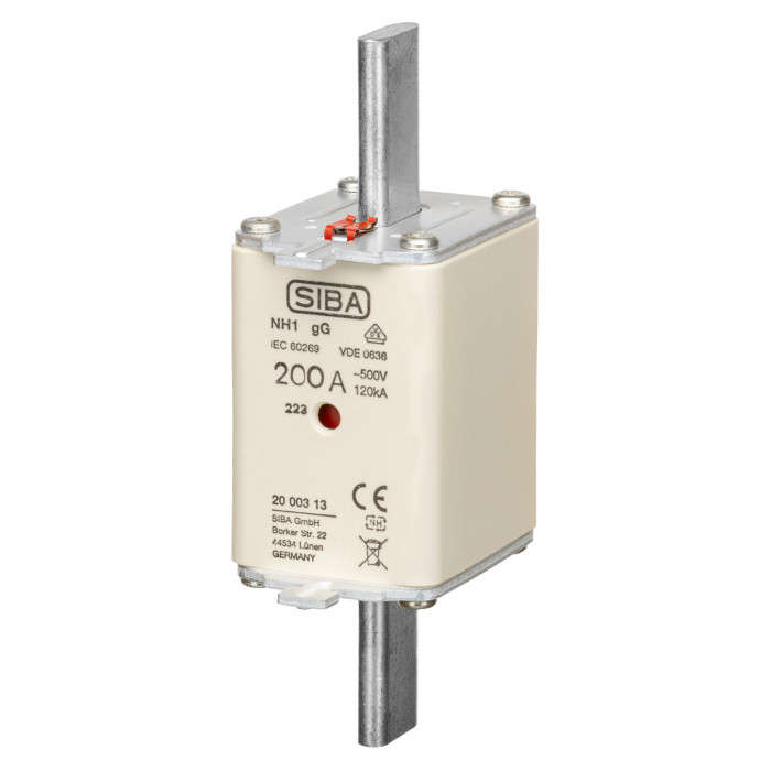 Ножовий запобіжник PRONUTEC gG NH1 200A - S20 003 13.200