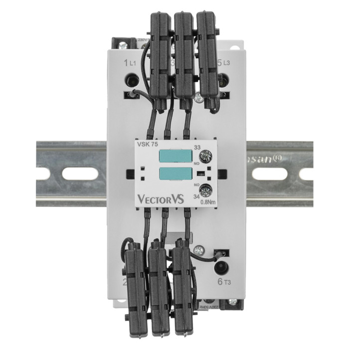 Контактор для комутації конденсаторів до 75 кВАр VSK 75 10 230V 50/60Hz