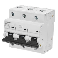 Модульний автоматичний вимикач ISKRA RI103 3P B80A 10kA
