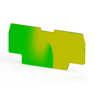 Торцева кришка Klemsan PYK жовто-зелена