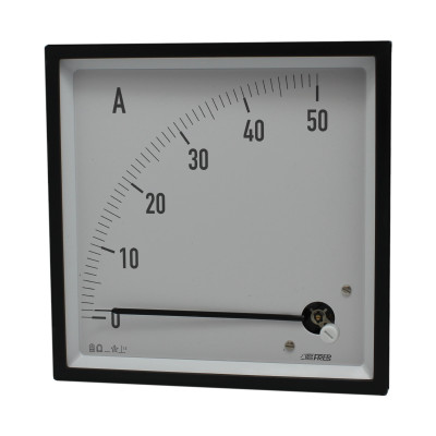 Амперметр FRER F14MA 90˚ шкала 500А 60мВ