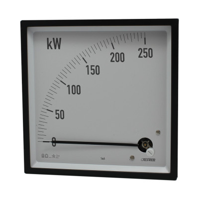 Ваттметр FRER F96W 90˚ 1MWt 5 A/100 В