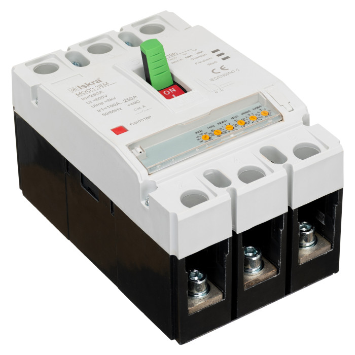 Автоматичний вимикач ISKRA MOD3 3P 250A 65 кА - 786103763000