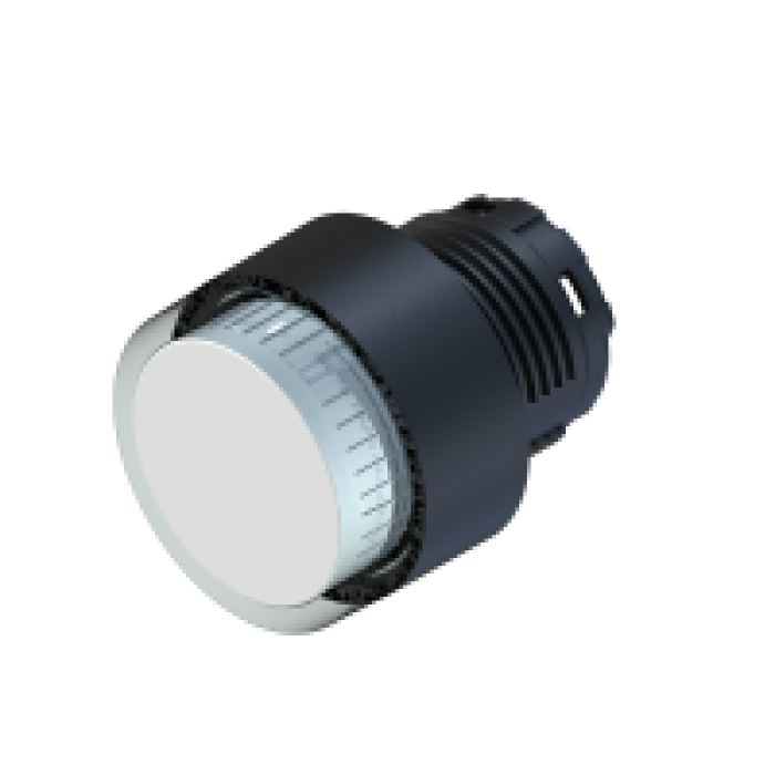 ECX 4205 Кнопка з підсвічуванням – ø 22 мм – ПРОЗОРА – IP65