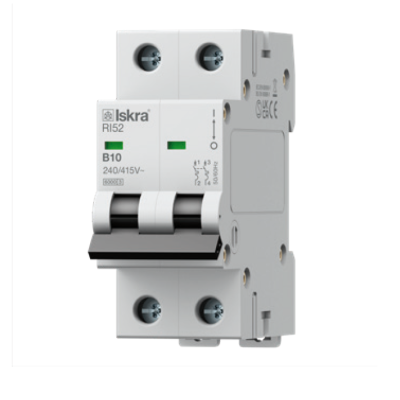Модульний автоматичний вимикач ISKRA RI52 2P B40A 6кА