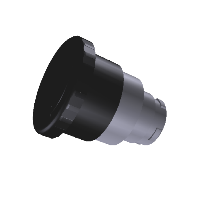 Кнопка грибоподібна чорна, з фіксацією COMEPI - ECX 1130