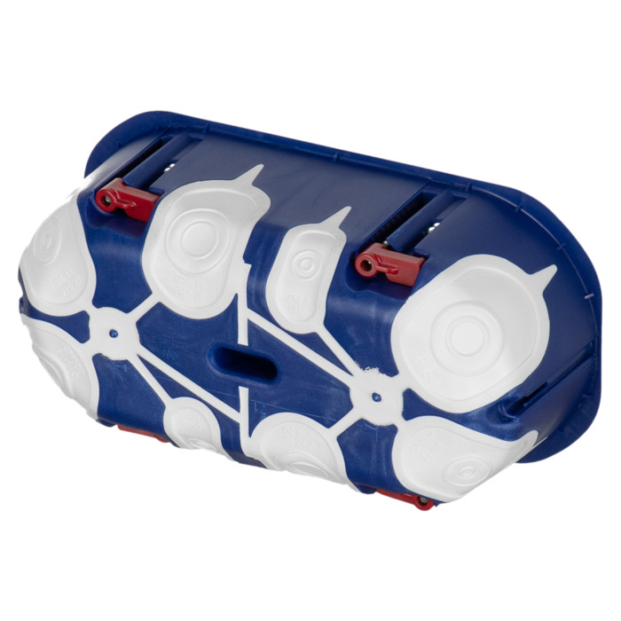 D70/2K установча коробка (підрозетник) Domos 2-70 мм з гвинтами