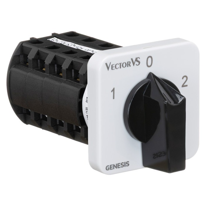 Кулачковий перемикач GC 16A 4P схема 75 (1-0-2)