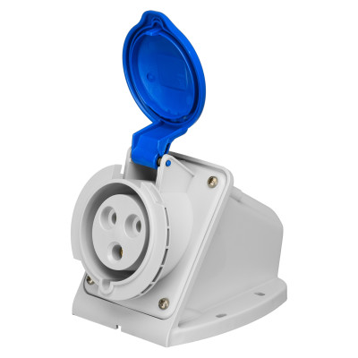 Розетка настінна IDE MUNDIAL 2P+E 32A 200–250V IP44