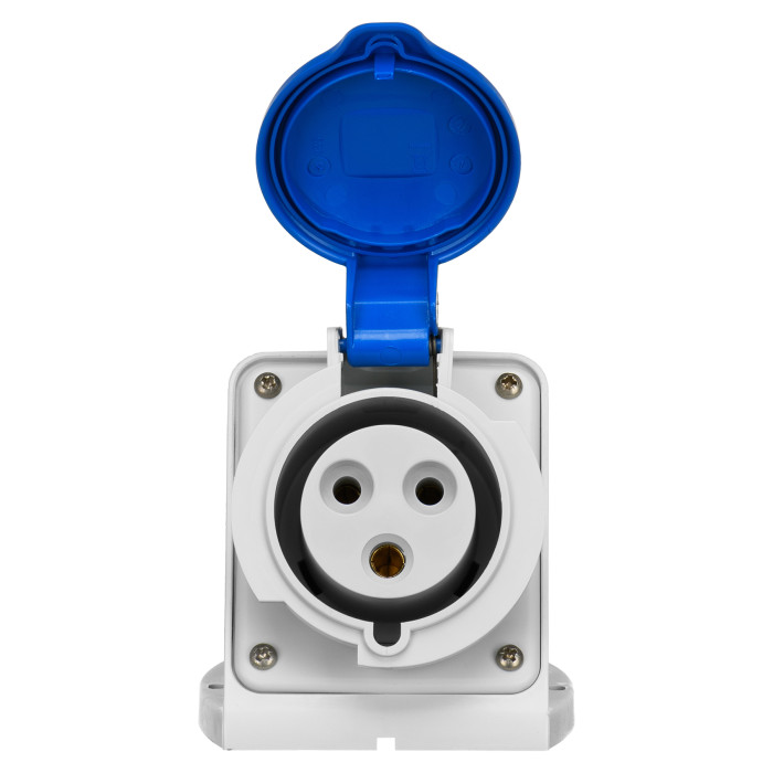 Розетка настінна IDE MUNDIAL 2P+E 32A 200–250V IP44