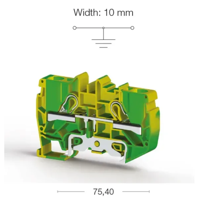 Клема Klemsan PYK Заземлення 10 мм - 0.0.0.3.36530