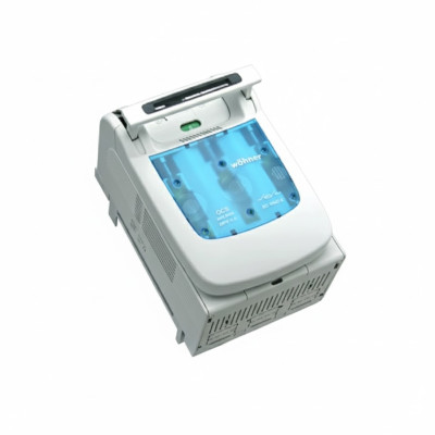 Роз'єднувач із запобіжниками Woehner 3-полюсний QUADRON