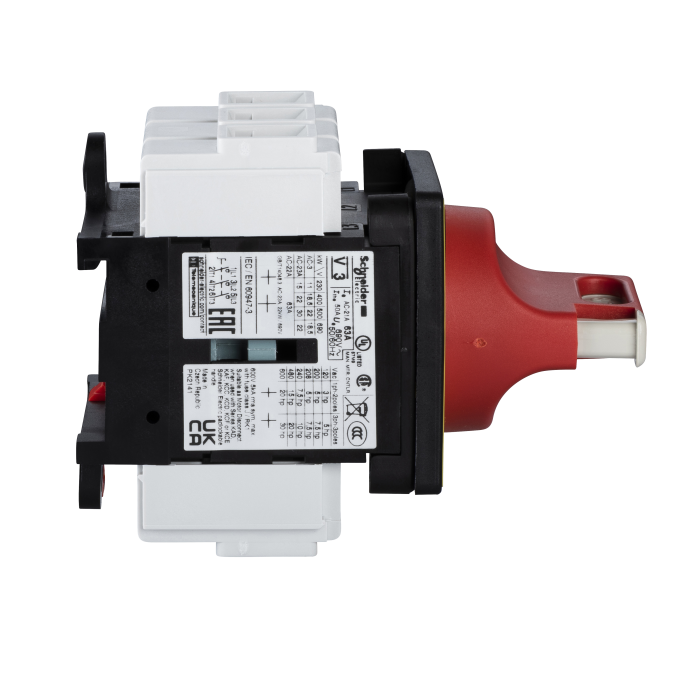 VCF3 АВАРІЙНИЙ ВИМИКАЧ 63А