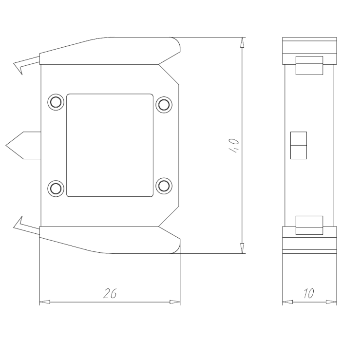 ECX 1030N Контакт закритий IP20
