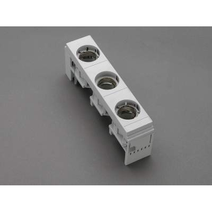 31950 Утримувач запобіжників D0, 3p, E27, 25A, монтаж на шини