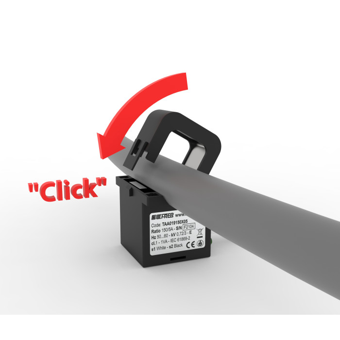 Трансформатор струму роз'ємний FRER TAA019 150 А 19 × 18 150/5 - TAA019150X05