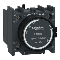 LADR4 ДОДАТ.КОНТ.БЛОК З ВИТРИМКОЮ ЧАСУ