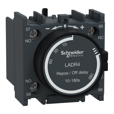 LADR4 ДОДАТ.КОНТ.БЛОК З ВИТРИМКОЮ ЧАСУ