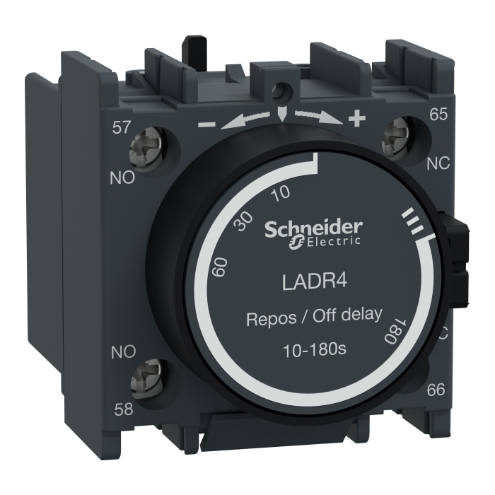 LADR4 ДОДАТ.КОНТ.БЛОК З ВИТРИМКОЮ ЧАСУ