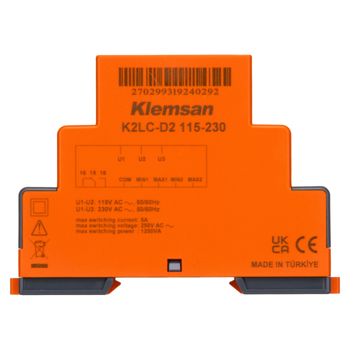 Реле рівня рідини K2LC-D2 Klemsan 115-230