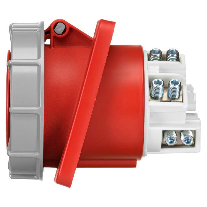 Розетка вбудована похила IDE MUNDIAL 3P+E 125A 380–415V IP66-67