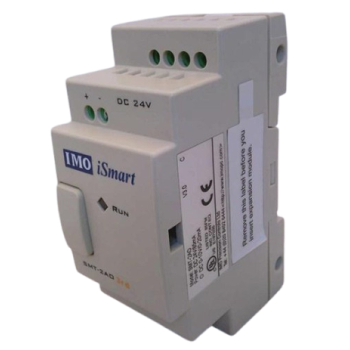 Модуль розширення IMO для iSmart, 2AO (0-10 В  4-20 мА), 24VDC - SMT-2AO
