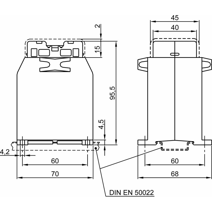Трансформатор струму високоточний FRER TAC008 80 А 80/5 - TAC008080Y05