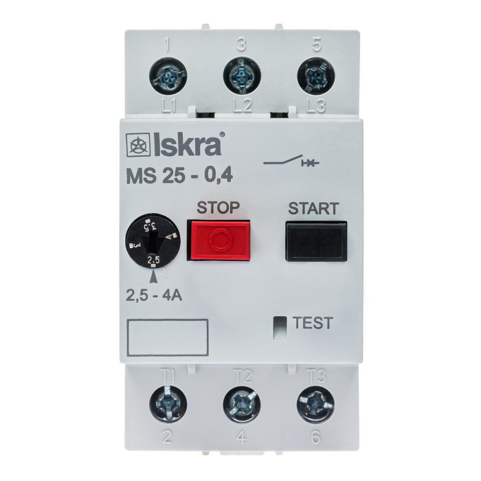 Автомат захисту двигуна 4A серії MS25