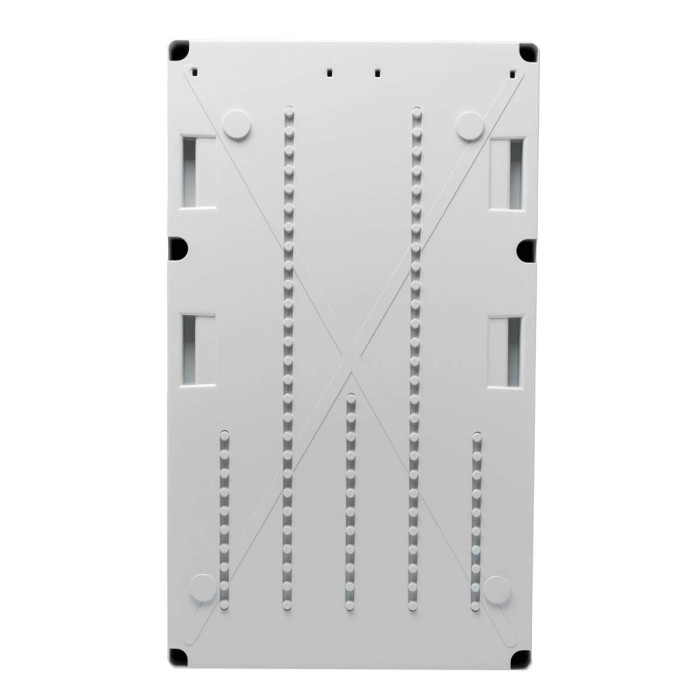 1724GM/RR Настінний корпус для сил. розеток PRYMA 2х13(36) MOD, 504x297x177мм IP67 з шинами N+PE