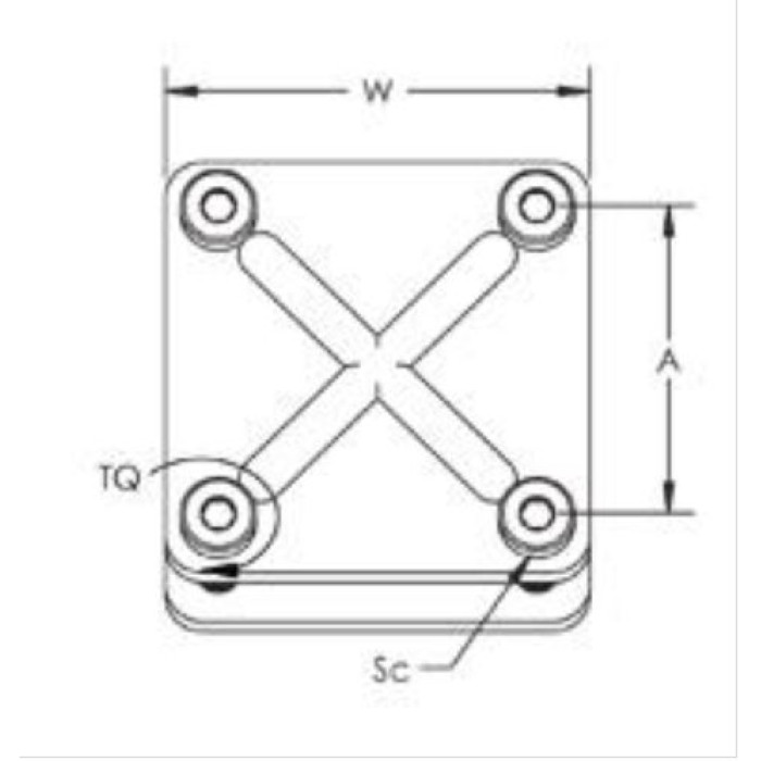 Шинний затискач nVent Eriflex ВС 40 - 553210