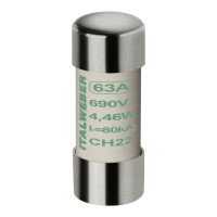 Запобіжник циліндричний Italweber CH22 63A aМ 22x58 690В