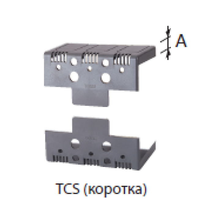 64621187214 Клемна кришка коротка TCS22, 2р, ABS125