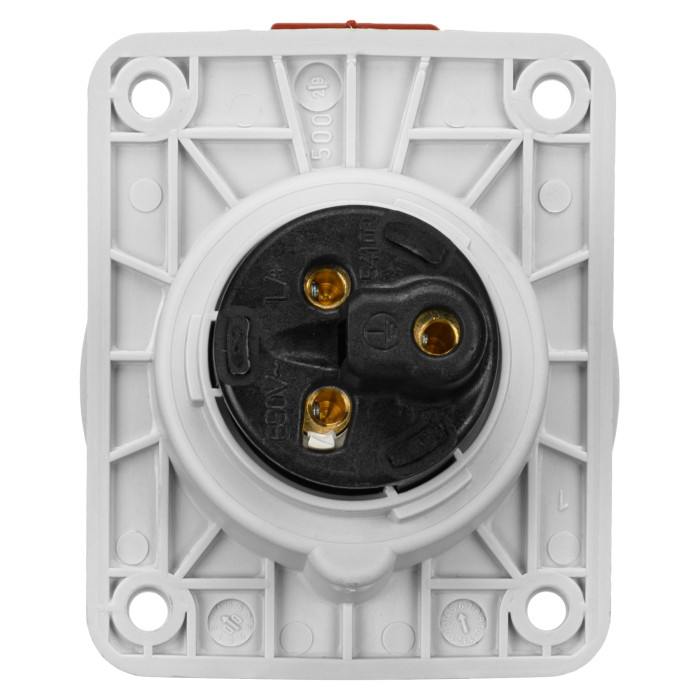 Розетка настінна IDE MUNDIAL 2P+E 32A 380–415V IP66-67