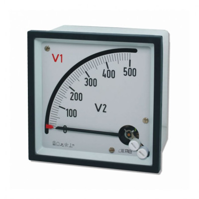 Вольтметр подвійний прямий FRER F96YV 90˚ 500В