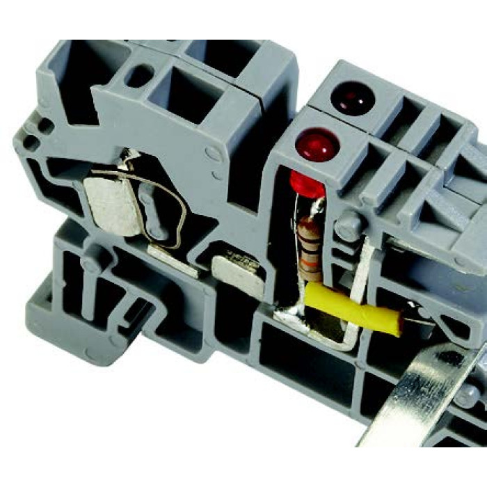 0.0.0.3.64019 Клемма PCY 2,5 Сіра (пак. 100 шт)