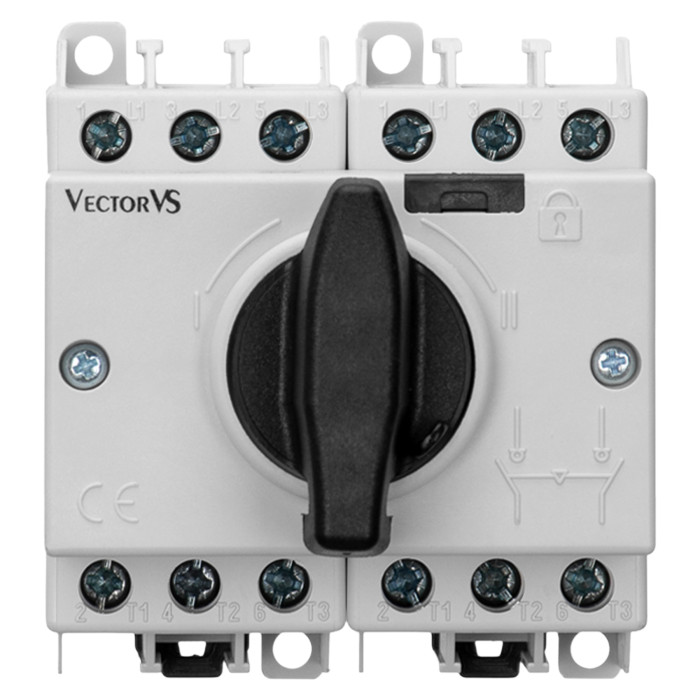 Модульний перемикач навантаження Vector VS SD1 3P 40A - 193033-32