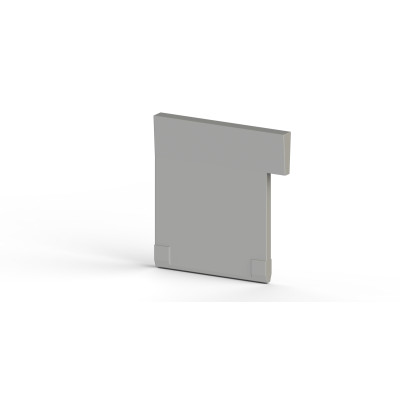 Розмежувач клеммних груп Klemsan AD 1/AVK 2,5-10 сірий