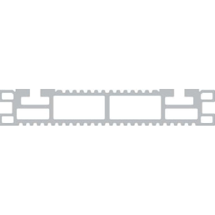 BA40P/5/1830 профільна алюмінієва шина (нейтральна) 30х180х1830 мм для систем розподілу до 4000А