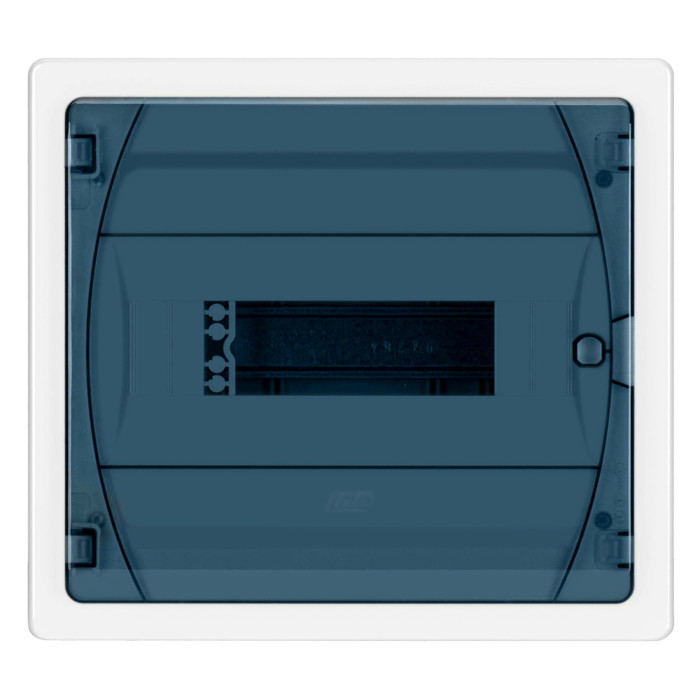 GPE12PT/PH/RR Корпус розподільчий GOLD, 1x12 модулів, прозорі двері, IP40