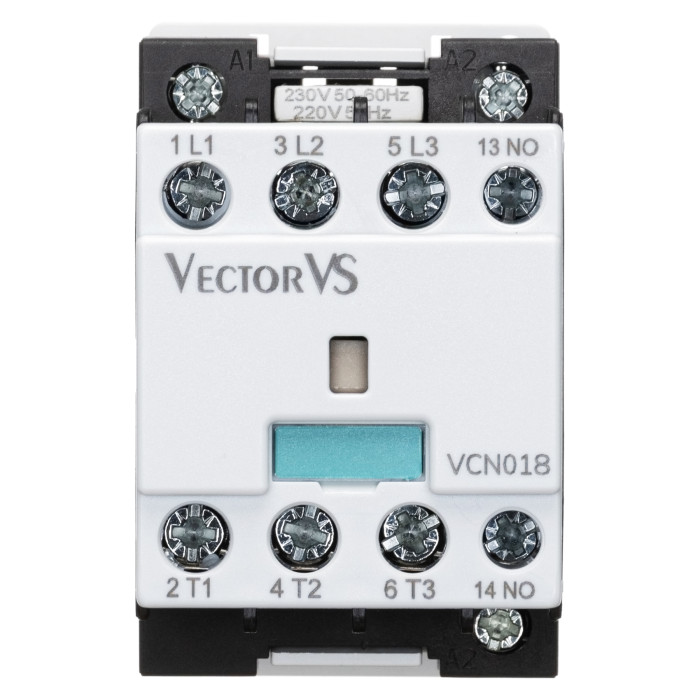Контактор Vector VS VCN 18A 230V AC NO