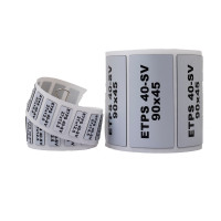 0.0.0.8.08068 Самоклеюче ПВХ маркування ETPS 40-SV, 60X30 сірий, (125/уп)