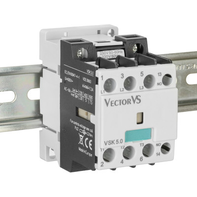 Контактор для конденсаторів Vector VS VSK 5 кВАр 230 В