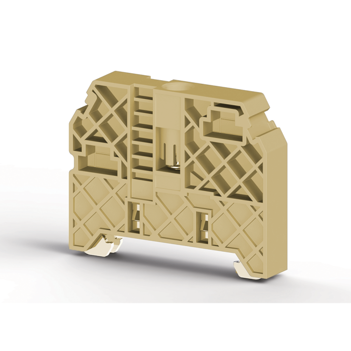 0.0.0.4.95210 Кінцевий тримач KD 7 бежевий (1 шт | пак 50 шт)