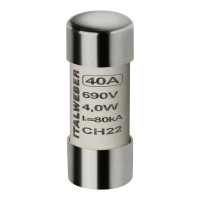 Запобіжник циліндричний Italweber CH22 40A gG 22x58 690В