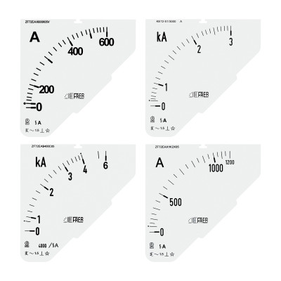Шкала амперметра FRER ZF 150/1А В